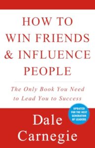 Cover of How to Win Friends and Influence People by Dale Carnegie