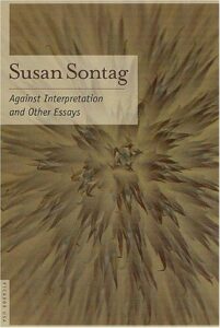 Cover of Against Interpretation by Susan Sontag