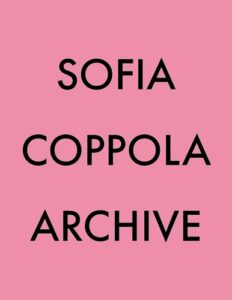 Cover of Archive by Sofia Coppola