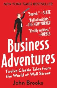 Cover of Business Adventures by John Brooks