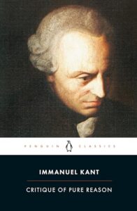 Book cover: Critique of Pure Reason by Immanuel Kant