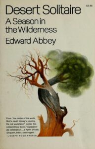 Cover of Desert Solitaire by Edward Abbey