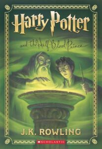 Cover of Harry Potter and the Half-Blood Prince by J.K. Rowling