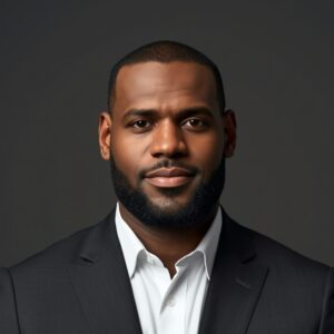LeBron James portrait