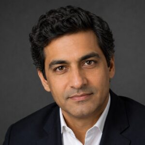 Portrait of Manil Suri