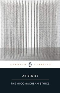 Book cover: The Nicomachean Ethics by Aristotle