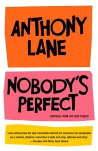 Cover of Nobody's Perfect by Anthony Lane