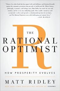 Cover of The Rational Optimist by Matt Ridley
