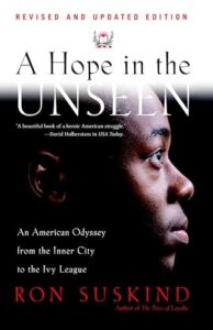 Book cover of A Hope in the Unseen by Ron Suskind