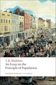 Book cover of An Essay on the Principle of Population by Thomas Malthus