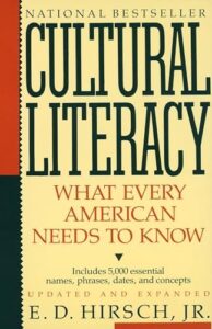 Book cover of Cultural Literacy by E. D. Hirsch Jr.
