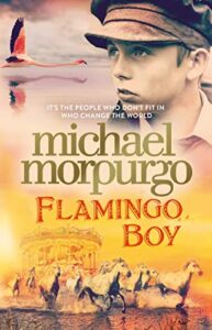 Book cover of Flamingo Boy by Michael Morpurgo