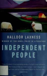 Book cover of Independent People by Halldor Laxness