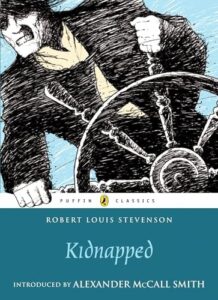 Book cover of Kidnapped by Robert Louis Stevenson