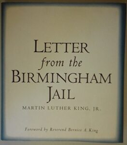 Book cover of Letter from the Birmingham Jail by Martin Luther King Jr.