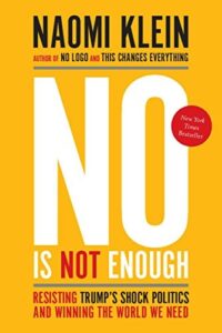Book cover of No Is Not Enough by Naomi Klein