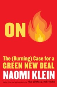 Book cover of On Fire by Naomi Klein