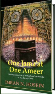 Book cover of One Jama’at, One Ameer by Imran N. Hosein