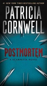 Book cover of Postmortem by Patricia Cornwell
