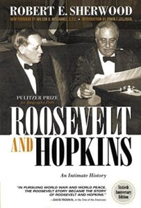 Book cover of Roosevelt and Hopkins by Robert E. Sherwood