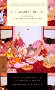 Book cover of The Arabian Nights by Richard Francis Burton