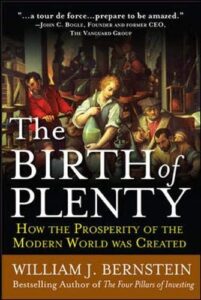 Book cover of The Birth of Plenty by William J. Bernstein