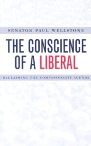 Book cover of The Conscience of a Liberal by Paul Wellstone
