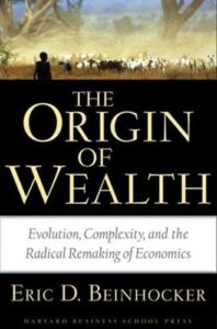 Book cover of The Origin of Wealth by Eric D. Beinhocker