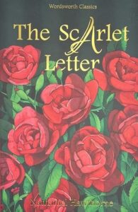 Book cover of The Scarlet Letter by Nathaniel Hawthorne