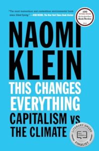 Book cover of This Changes Everything by Naomi Klein