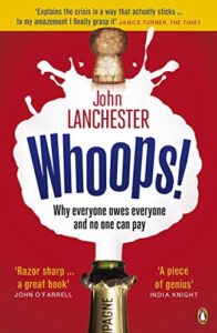 Book cover of Whoops! by John Lanchester
